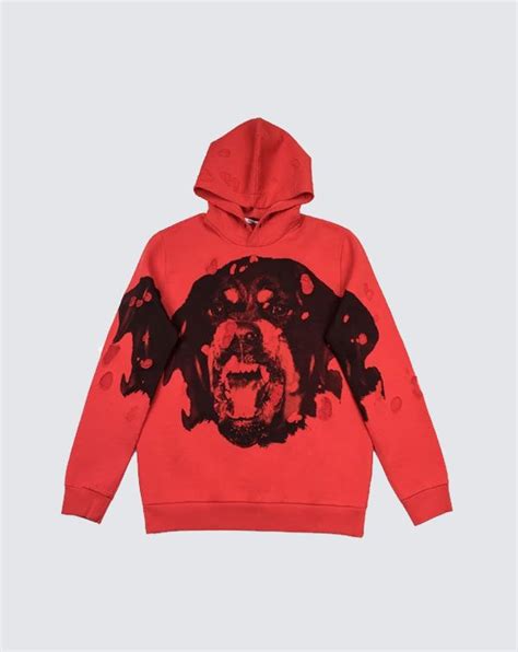 givenchy rottweiler collection|Givenchy hoodie distressed.